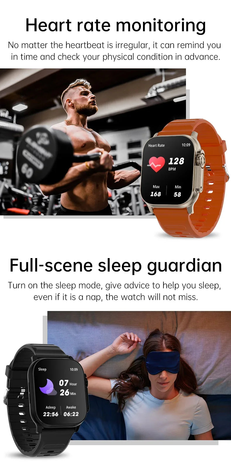 T900 Ultra 2 Smartwatch 49mm – Bluetooth Calls, NFC & Wireless Charging