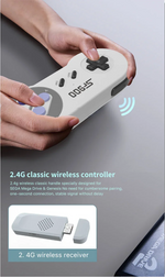 Load image into Gallery viewer, SF900 Retro Game Console – 5000 Built-in Games, HDMI Output, Wireless Controllers, SNES Style
