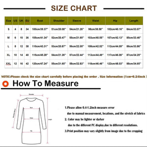 Women's Fashion Christmas Printed Pockets Long Sleeve Pullover Dress