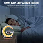 Load image into Gallery viewer, RGB Wireless Charger Stand with Alarm Clock &amp; Speaker
