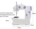 Load image into Gallery viewer, Compact Sewing Machine 202 – With Built-in Light, Cutter &amp; Pedal | Ideal for Beginners
