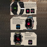 Load image into Gallery viewer, 2024 Outdoor Smartwatch with Fitness Tracker &amp; Bluetooth Calls
