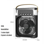 Load image into Gallery viewer, 3-in-1 Portable Air Cooler, Humidifier &amp; LED Night Light
