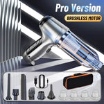 Load image into Gallery viewer, Portable Wireless Car Vacuum – 4-in-1 Handheld Cleaner with Powerful Suction for Home &amp; Auto
