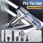 Load image into Gallery viewer, Portable Wireless Car Vacuum – 4-in-1 Handheld Cleaner with Powerful Suction for Home &amp; Auto
