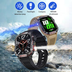 Load image into Gallery viewer, 2024 Outdoor Smartwatch with Fitness Tracker &amp; Bluetooth Calls
