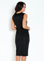 Load image into Gallery viewer, Black Dress with Cutouts
