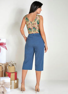 Floral Sleeveless Joanita Bodysuit