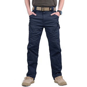 Men's Casual Pants with Multiple Pockets
