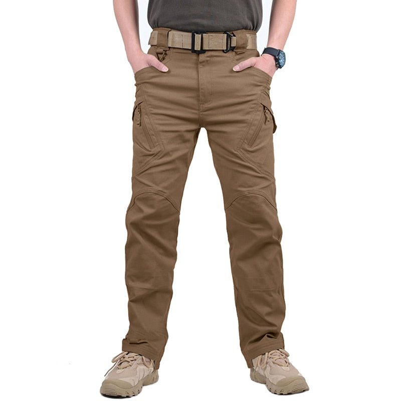 Men's Casual Pants with Multiple Pockets