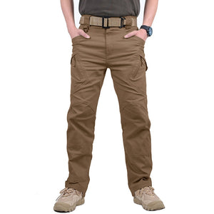 Men's Casual Pants with Multiple Pockets