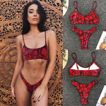 Load image into Gallery viewer, Sexy Leopard Printed Micro Bikini Set Women
