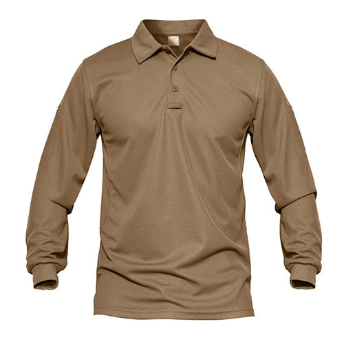 Men's Long Sleeve Polo Shirt