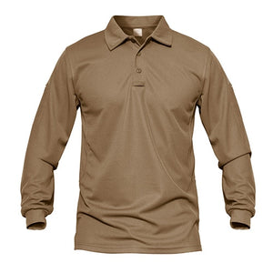Men's Long Sleeve Polo Shirt