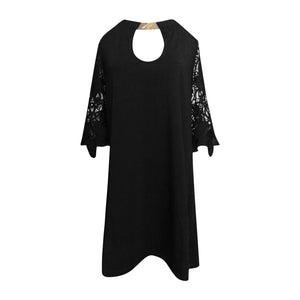 Fashion Vintage off-the-shoulder Dress Women