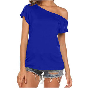 Fashion Off Shoulder T-Shirt Casual
