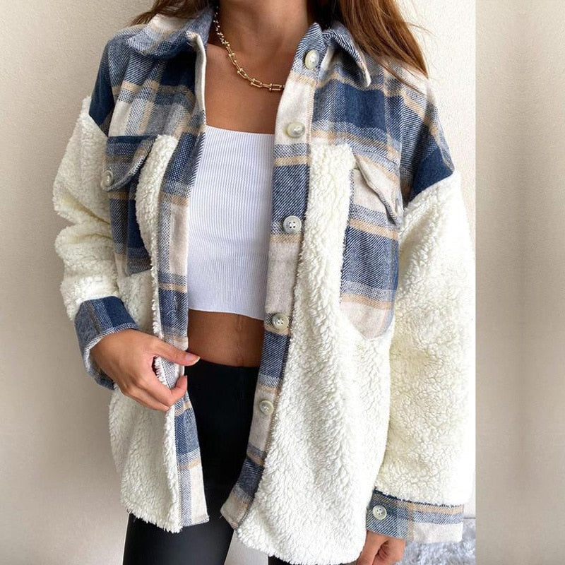 Long Women's Cardigan with Buttons