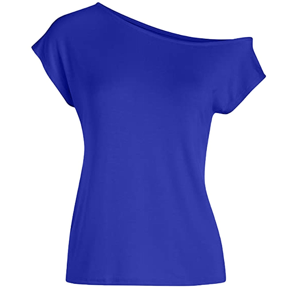 Fashion Off Shoulder T-Shirt Casual
