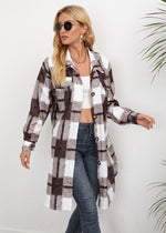 Load image into Gallery viewer, Long Women&#39;s Cardigan with Buttons
