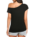 Load image into Gallery viewer, Fashion Off Shoulder T-Shirt Casual

