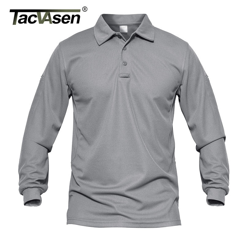 Men's Long Sleeve Polo Shirt