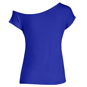 Fashion Off Shoulder T-Shirt Casual