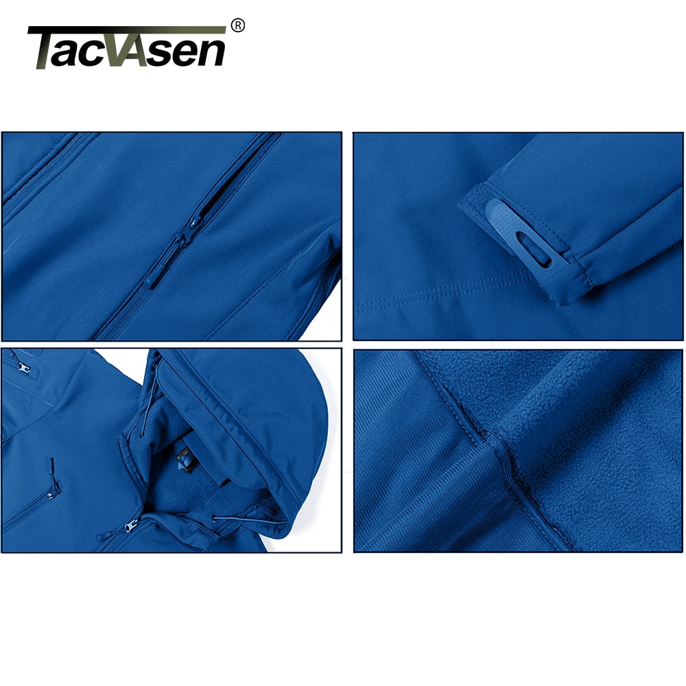 Men's Multi-Pocket Windproof and Waterproof Jacket