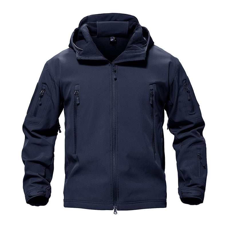 Men's Multi-Pocket Windproof and Waterproof Jacket
