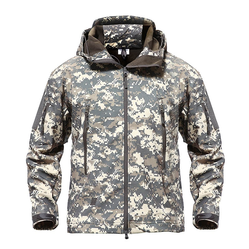 Men's Multi-Pocket Windproof and Waterproof Jacket