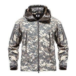 Men's Multi-Pocket Windproof and Waterproof Jacket