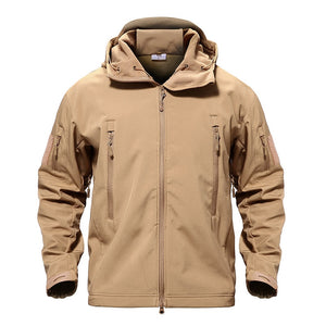 Men's Multi-Pocket Windproof and Waterproof Jacket