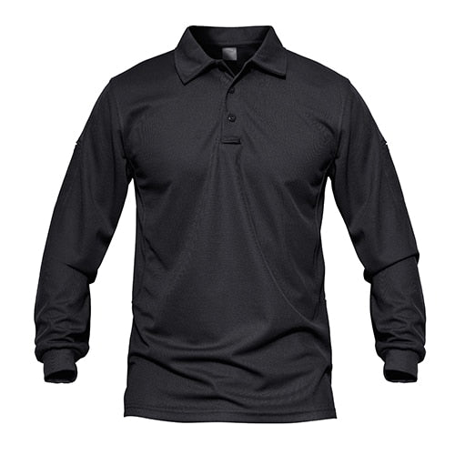 Men's Long Sleeve Polo Shirt
