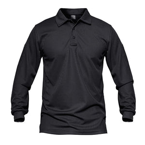 Men's Long Sleeve Polo Shirt