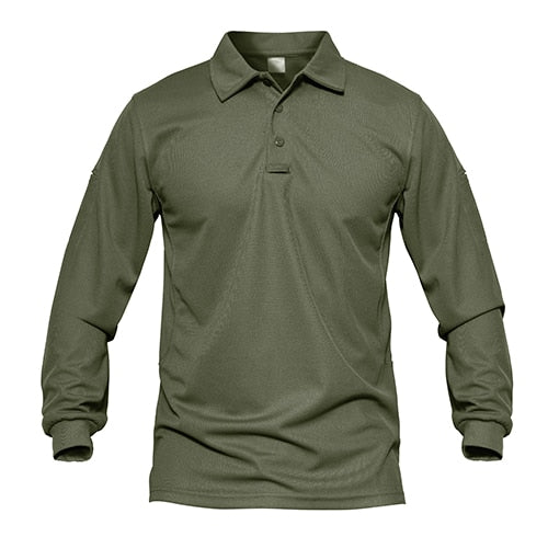 Men's Long Sleeve Polo Shirt