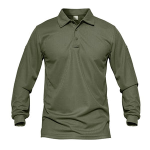 Men's Long Sleeve Polo Shirt