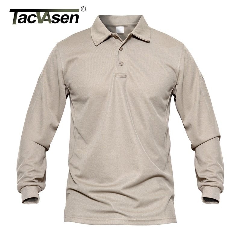Men's Long Sleeve Polo Shirt