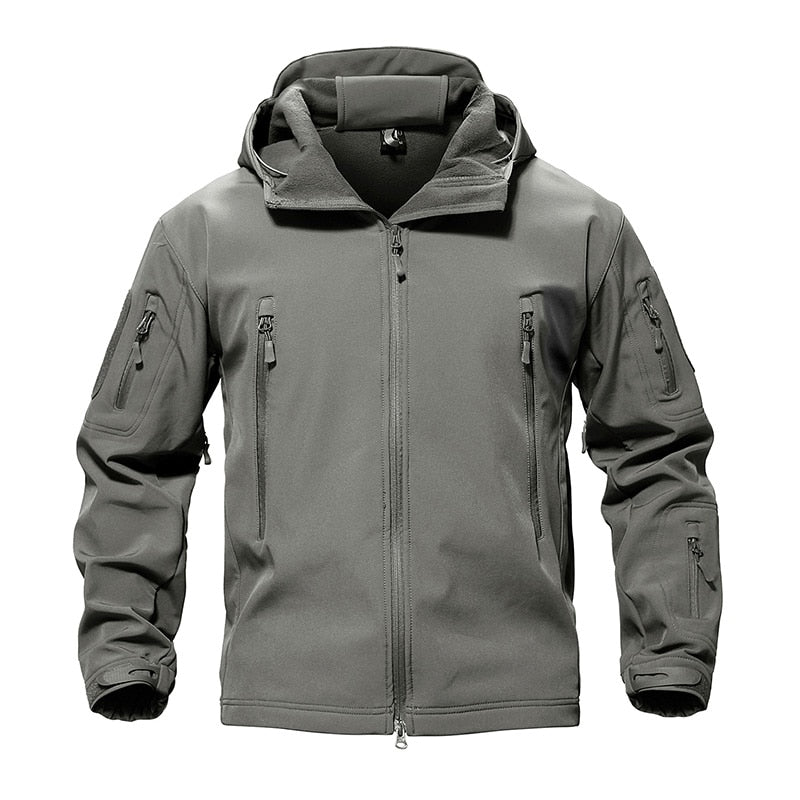 Men's Multi-Pocket Windproof and Waterproof Jacket