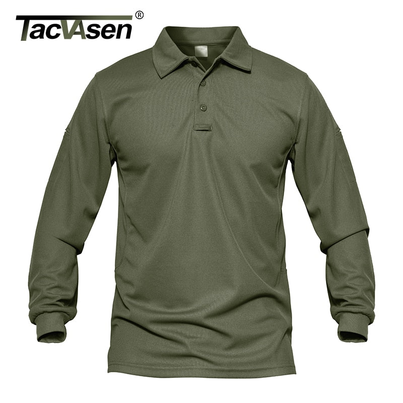 Men's Long Sleeve Polo Shirt