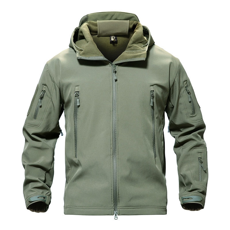 Men's Multi-Pocket Windproof and Waterproof Jacket