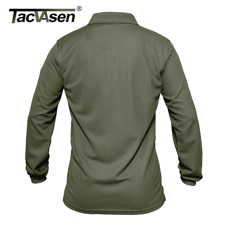 Men's Long Sleeve Polo Shirt