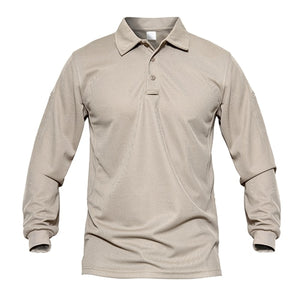 Men's Long Sleeve Polo Shirt