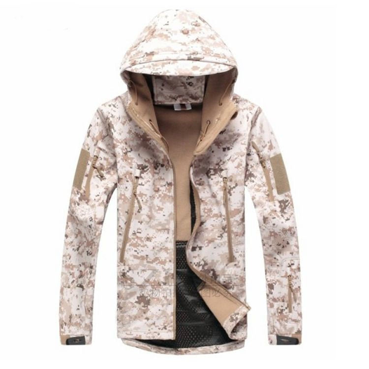 Men's Multi-Pocket Windproof and Waterproof Jacket