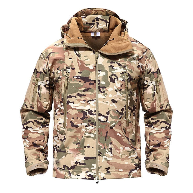 Men's Multi-Pocket Windproof and Waterproof Jacket