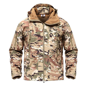 Men's Multi-Pocket Windproof and Waterproof Jacket