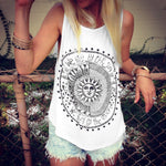 Load image into Gallery viewer, Summer Fashion Women Printed Boho  Daily Shirts Loose
