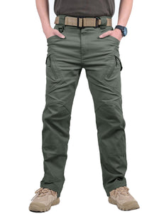 Men's Casual Pants with Multiple Pockets