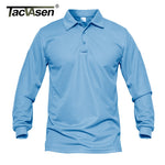 Load image into Gallery viewer, Men&#39;s Long Sleeve Polo Shirt
