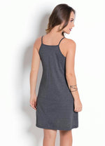 Load image into Gallery viewer, Lead Strap Dress With Located Print
