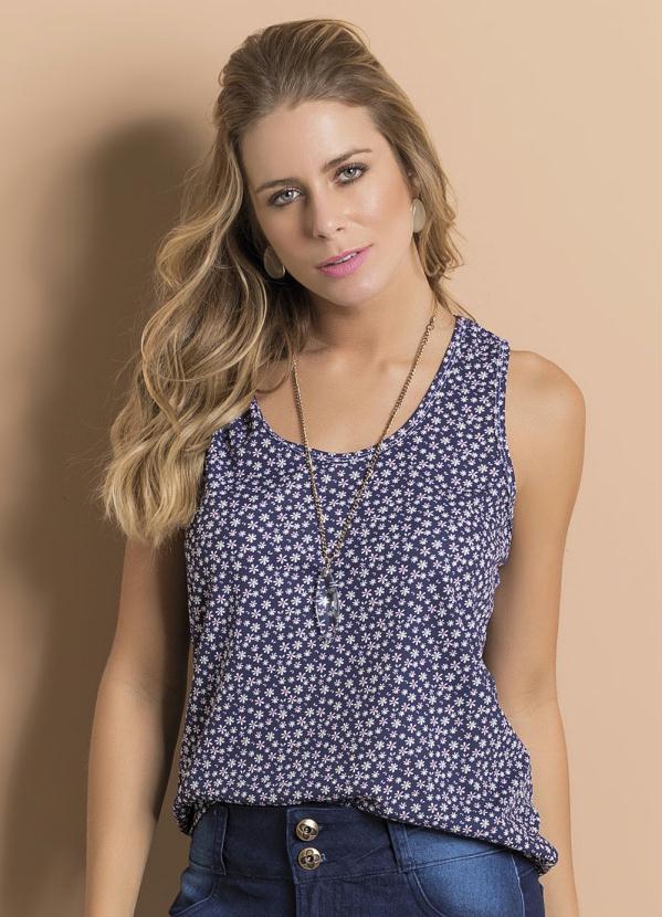 Liberty Floral Tank Top With Swim Back