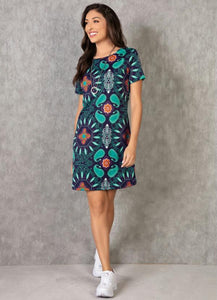Paisley loose dress